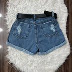 KIT 4 PEÇAS  SHORTS JEANS [ PROMOÇÃO DO DIA PREÇO DE CUSTO ]