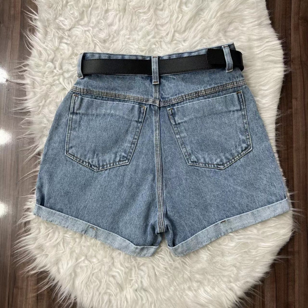 KIT 4 PEÇAS  SHORTS JEANS [ PROMOÇÃO DO DIA PREÇO DE CUSTO ]