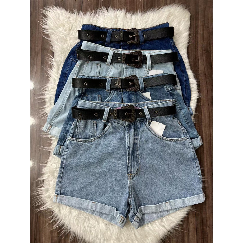 KIT 4 PEÇAS  SHORTS JEANS [ PROMOÇÃO DO DIA PREÇO DE CUSTO ]