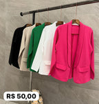BLAZER POLYESTER TAILORING