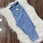 Kit 3 Calças Jeans Mom Feminina