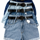 KIT 4 PEÇAS  SHORTS JEANS [ PROMOÇÃO ATIVA ]
