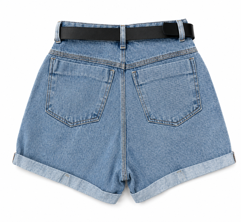 KIT 4 PEÇAS  SHORTS JEANS [ PROMOÇÃO ATIVA ]