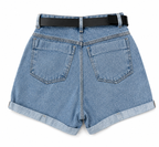 KIT 4 PEÇAS  SHORTS JEANS [ PROMOÇÃO ATIVA ]