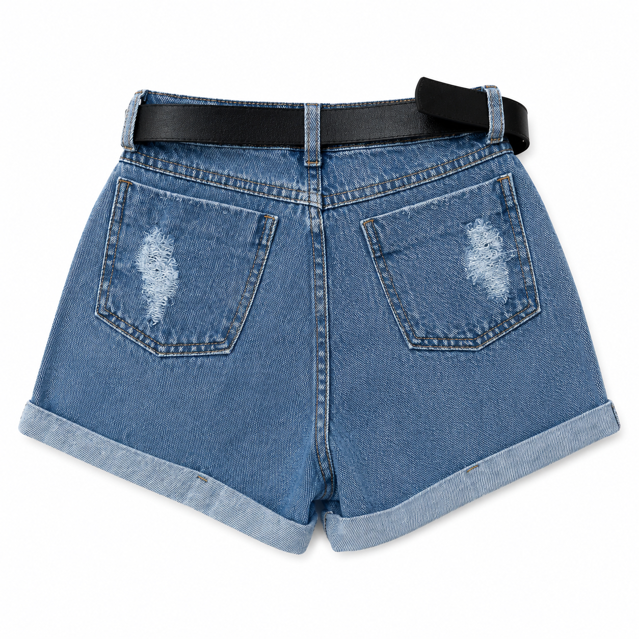 KIT 4 PEÇAS  SHORTS JEANS [ PROMOÇÃO ATIVA ]