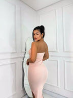 Vestido Canelado Bianca