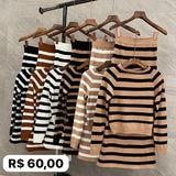 Conjunto Listrado Modal