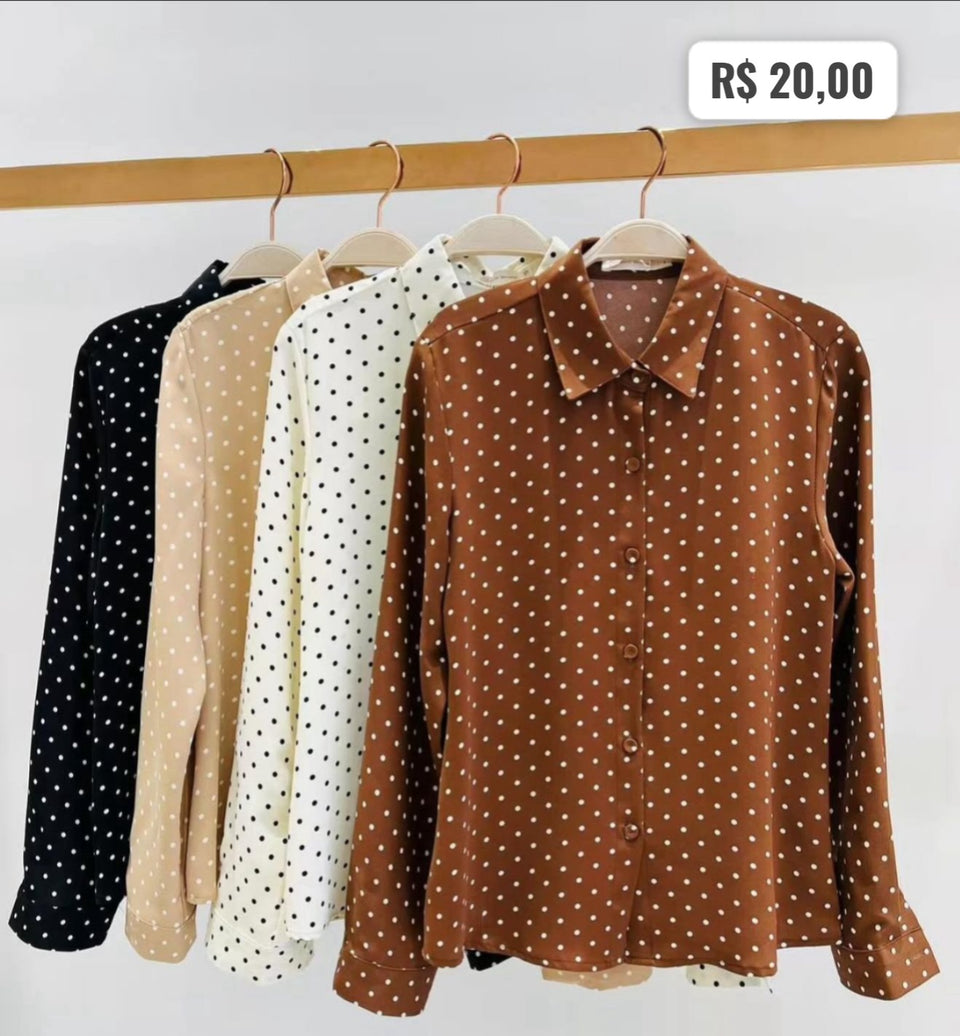 Camisa de Bolinhas