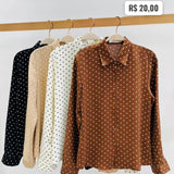 Camisa de Bolinhas