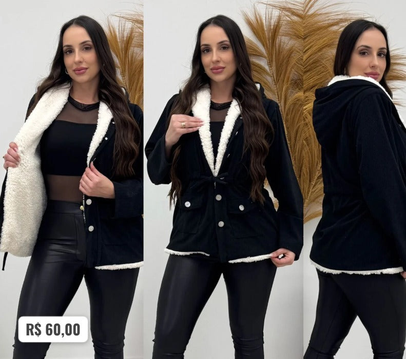 Parka Teddy de Inverno