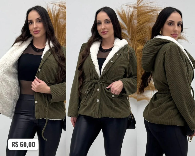 Parka Teddy de Inverno
