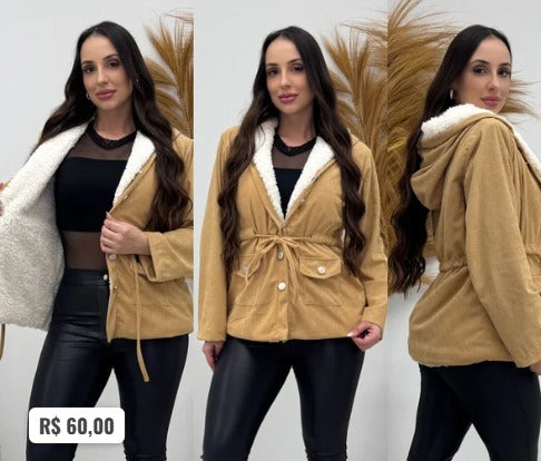 Parka Teddy de Inverno