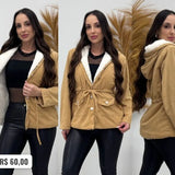 Parka Teddy de Inverno