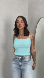 Blusa de alça